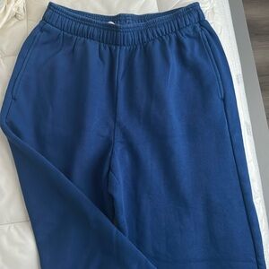 Royal blue sweatpants